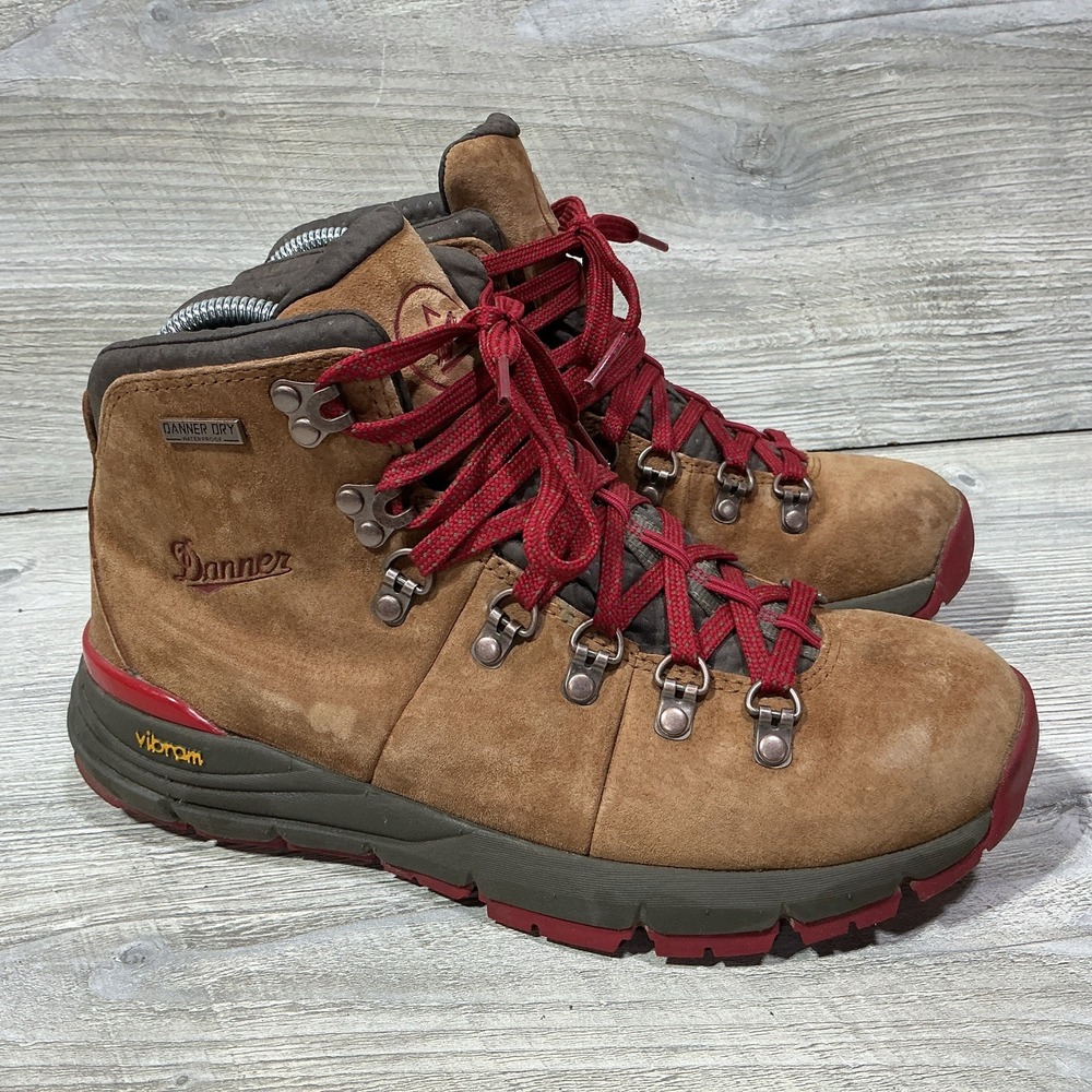 Danner Mountain 600 Women's Work Boots 4.5" Waterproof Soft Toe Brown 7.5 M